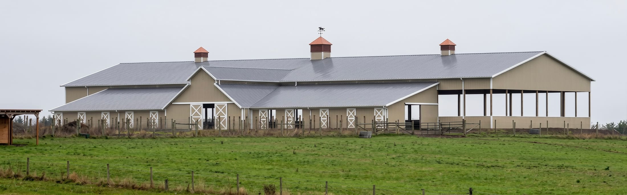 Miner Pole Buildings equestrian project in Oregon